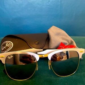 Ray-Ban RB 3507 Clubmaster Aluminum Sunglasses
